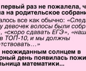 Про родительское собрание. Вчера первый раз не пожалел, что пришел на родительское собрание…